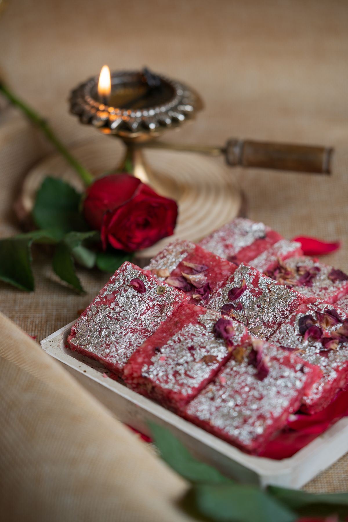 Gulkand Rose Barfi