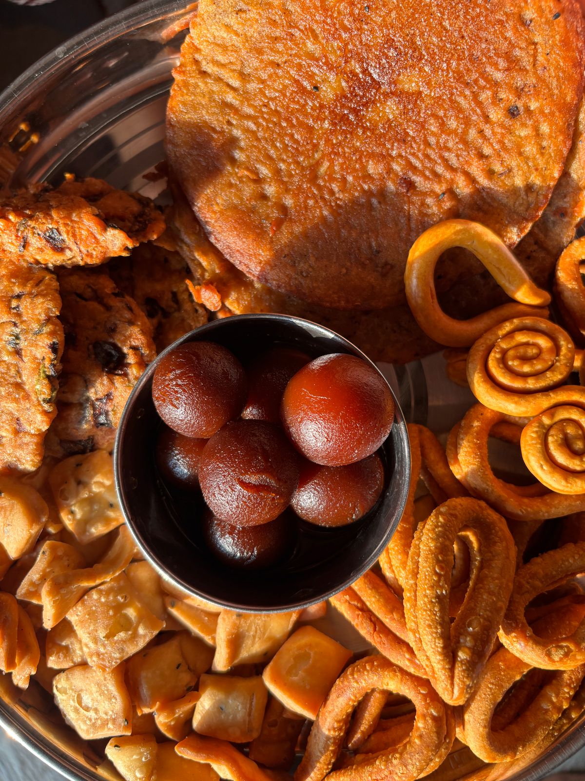 Festive Namkeen & Sweets Platter