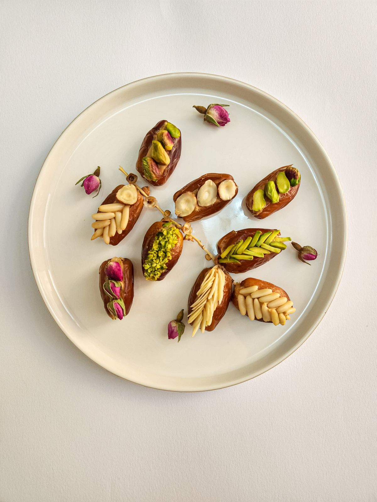 Stuffed Dates Gift Platter